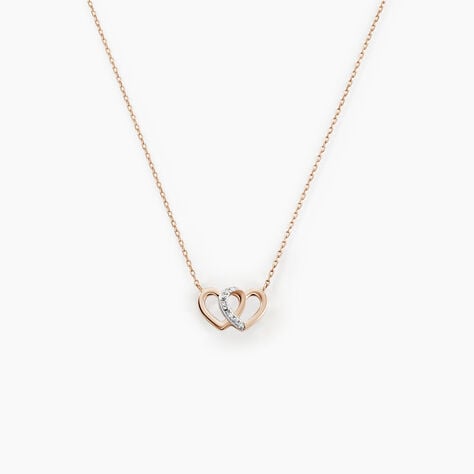 Collier Or Rose Valiere Diamants - Colliers Femme | Histoire d’Or