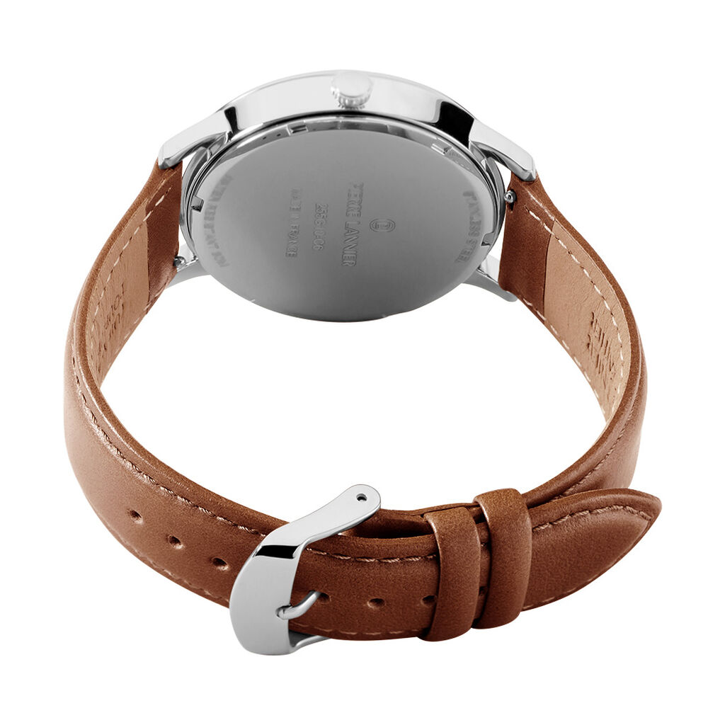 Montre Pierre Lannier Lannier Interval Blanc - Montres Homme | Histoire d&rsquo;Or
