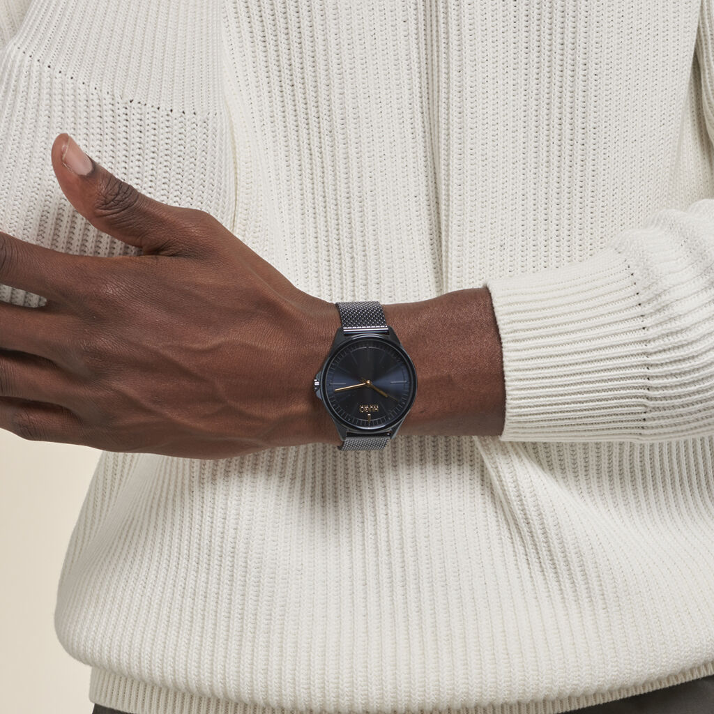 Montre Hugo Smash Bleu - Montres Homme | Histoire d’Or