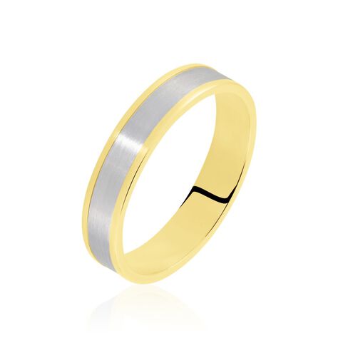 Alliance Darko Or Bicolore - Alliances Unisex | Histoire d&rsquo;Or