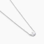 Collier Eclat D'Aurore Argent Blanc Oxyde De Zirconium - Colliers fantaisie Femme | Histoire d&rsquo;Or