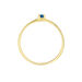Bague Nesryne Or Jaune Saphir - Bagues solitaires Femme | Histoire d’Or