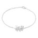 Bracelet Argent Blanc Edytha Perle De Culture Oxydes De Zirconium - Bracelets Femme | Histoire d’Or
