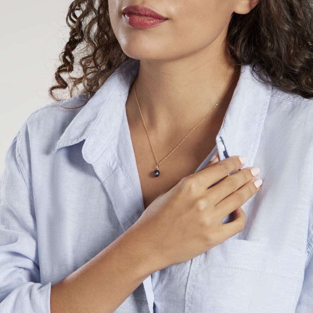 Pendentif Severiane Or Jaune Perle De Culture - Pendentifs Femme | Histoire d’Or