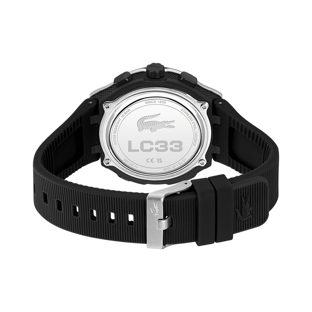 Montre Lacoste Lc33 Noir - Montres Homme | Histoire d&rsquo;Or