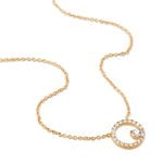 Collier Lila Plaque Or Jaune Oxyde De Zirconium - Colliers fantaisie Femme | Histoire d&rsquo;Or