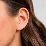 Piercing Joanina Or Jaune Oxyde De Zirconium - Piercings d'oreilles Femme | Histoire d&rsquo;Or