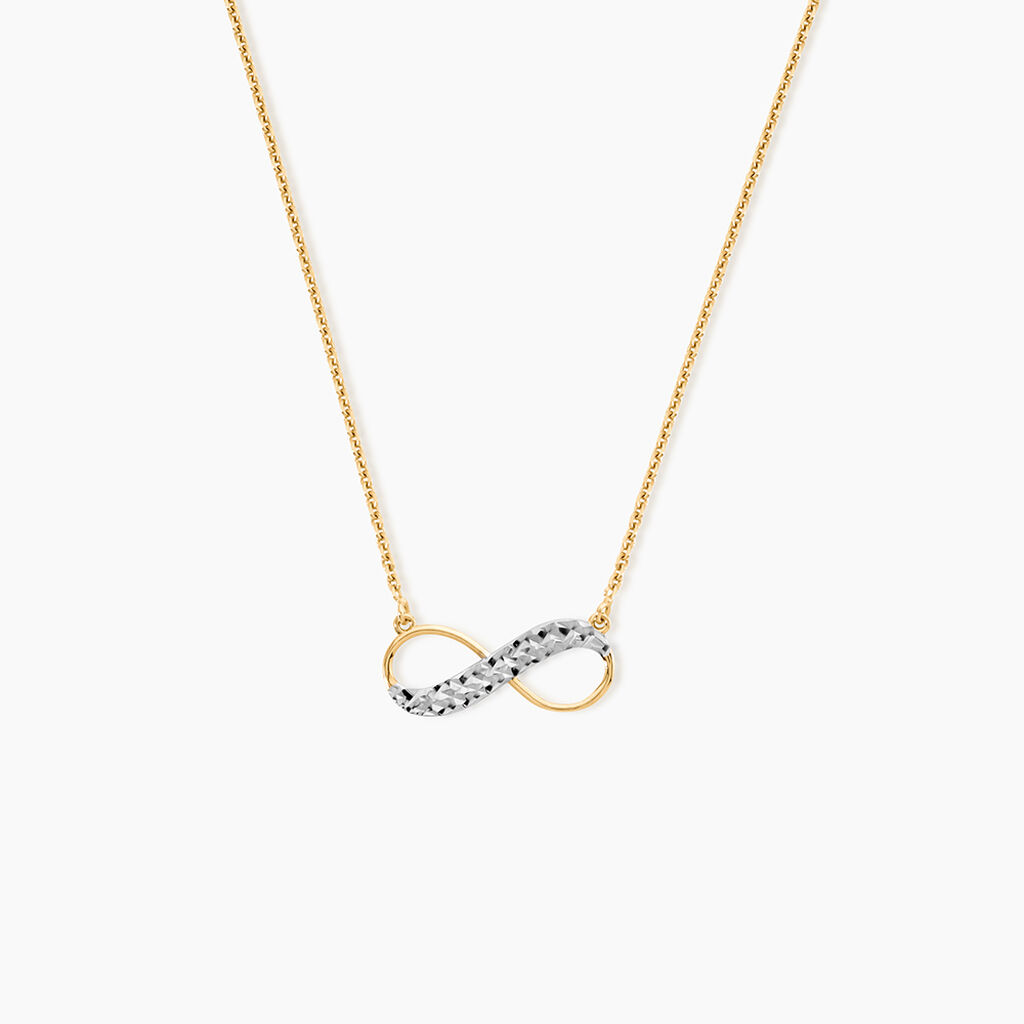 Collier Lyana Argent Dor&eacute; A L'Or 750/1000 - F&ecirc;te des m&egrave;res Femme | Histoire d&rsquo;Or