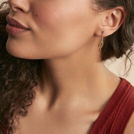 Boucles D'oreilles Pendantes Merone Vagues Or Jaune - Boucles d'oreilles pendantes Femme | Histoire d’Or