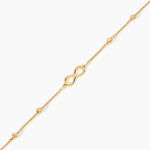 Bracelet Mimy Argent Dor&eacute; A L'Or 750/1000 - F&ecirc;te des m&egrave;res Femme | Histoire d&rsquo;Or