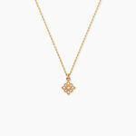 Collier Dainty Plaqu&eacute; Or Jaune Oxyde De Zirconium - Colliers Femme | Histoire d&rsquo;Or