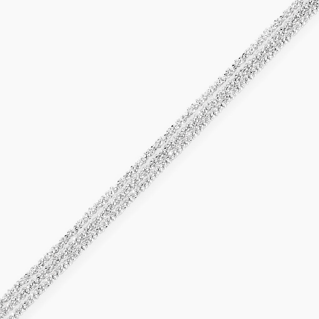 Bracelet Janelle Argent Blanc - Bracelets Femme | Histoire d&rsquo;Or
