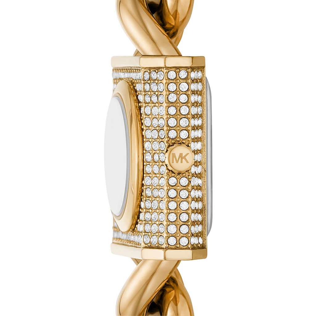 Montre Michael Kors Chain Lock Doré - Montres Femme | Histoire d’Or
