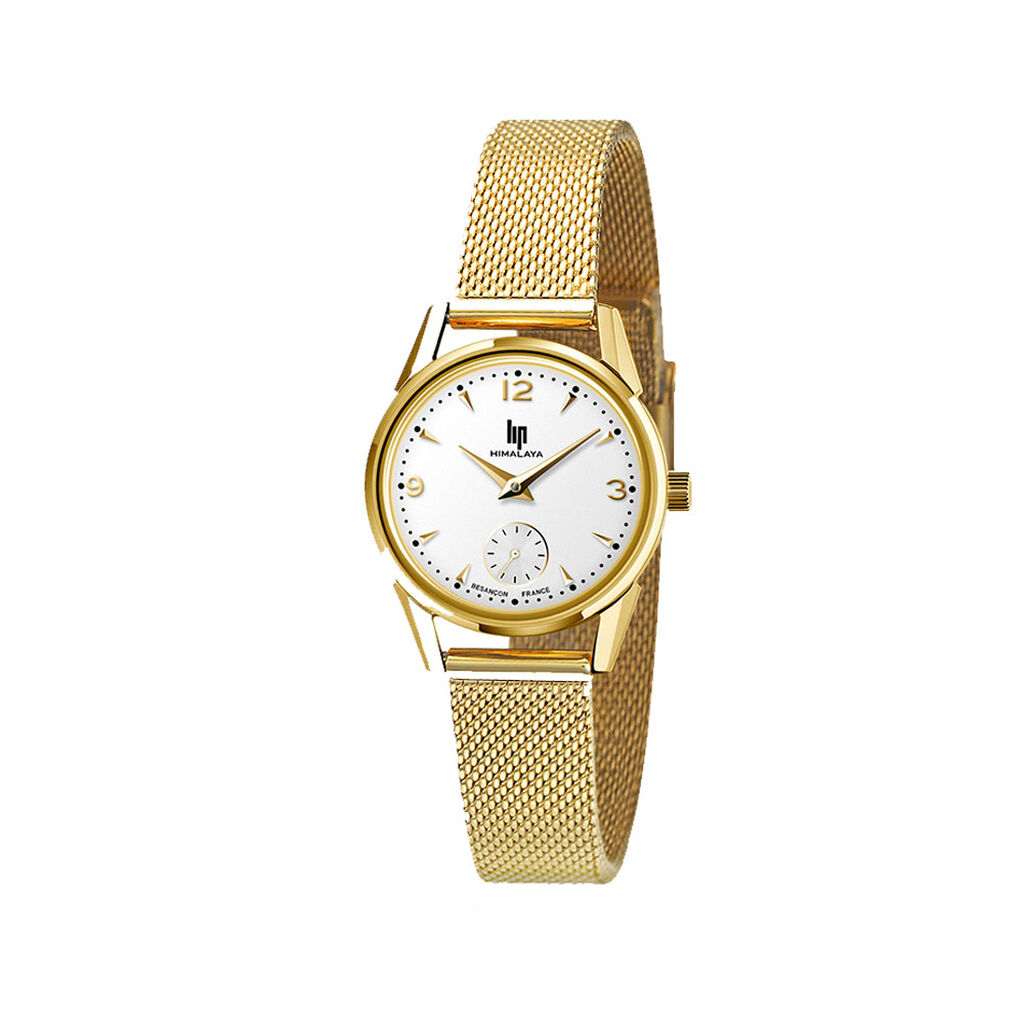 Montre Lip Himalaya 29 C&oelig;ur Battant Blanc - Montres Femme | Histoire d&rsquo;Or
