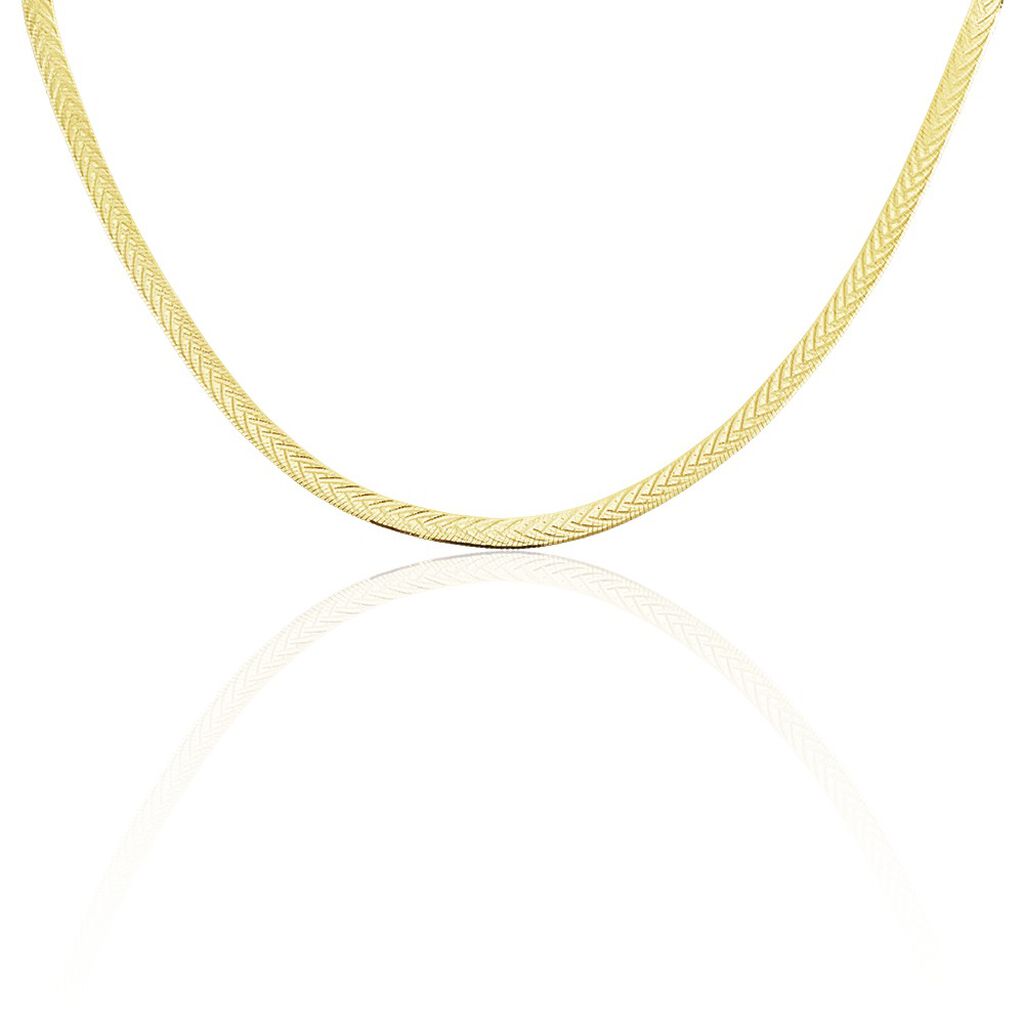 Collier Argent Jaune Alay - Chaines Femme | Histoire d’Or