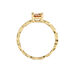 Bague Kurt Plaqué Or Jaune Oxyde De Zirconium - Bagues solitaires Femme | Histoire d’Or