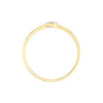 Bague Pear C Or Jaune Diamant - Bagues avec pierre Femme | Histoire d&rsquo;Or