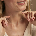 Collier Peyton Argent Blanc - Colliers fantaisie Femme | Histoire d&rsquo;Or