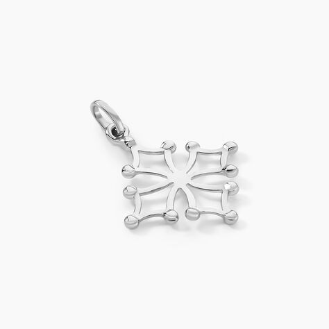 Pendentif Dajo Or Blanc - Pendentifs Baptême Famille | Histoire d’Or