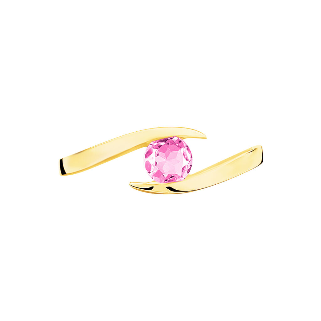 Bague Tiphaine Or Jaune Tourmaline - Bagues solitaires Femme | Histoire d’Or