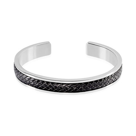 Bracelet Jonc Ahmet Acier Blanc - Bracelets joncs Homme | Histoire d’Or