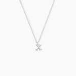 Collier Neruda Argent Blanc Oxyde De Zirconium - Colliers fantaisie Femme | Histoire d&rsquo;Or