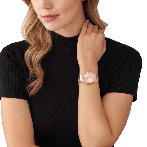 Montre Michael Kors Fossil Lennox Rose - Montres Femme | Histoire d’Or