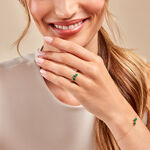 Bague Quincey Or Jaune Emeraude - Bagues solitaires Femme | Histoire d&rsquo;Or