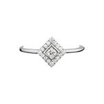 Bague Amane Argent Blanc Oxyde De Zirconium - Bagues avec pierre Femme | Histoire d&rsquo;Or