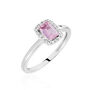 Bague Solitaire Aladin Argent Oxyde De Zirconium