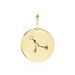 Pendentif Or Jaune Astraea Oxyde De Zirconium - Pendentifs Zodiaque Femme | Histoire d’Or