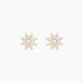 Boucles D'Oreilles Puces Josias Or Jaune Oxyde De Zirconium - Clous d'oreilles Femme | Histoire d’Or