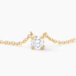 Collier Or Jaune Aphrodite Et Diamant - Colliers Femme | Histoire d&rsquo;Or