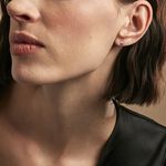 Demi Cr&eacute;oles Barrett Or Jaune Rubis Diamant - Boucles d'oreilles cr&eacute;oles Femme | Histoire d&rsquo;Or