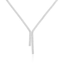 Collier Capucine Argent Blanc - Colliers fantaisie Femme | Histoire d’Or
