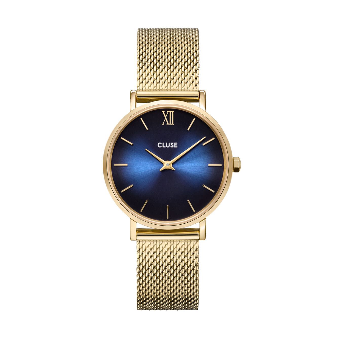 Montre femme fond bleu discount
