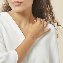 Bracelet Marnie Or Blanc Diamant - Bracelets Femme | Histoire d’Or