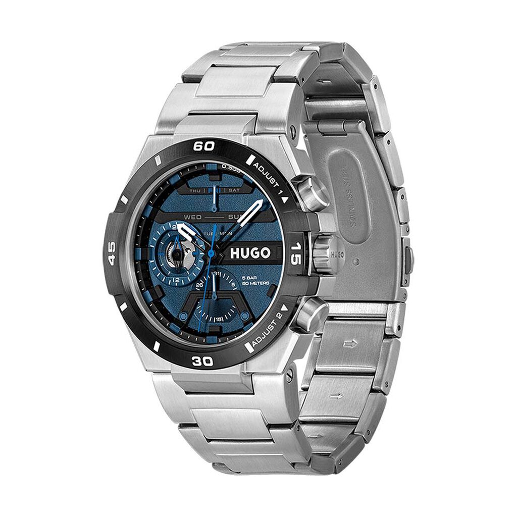 Montre Hugo Wild Bleu - Montres Homme | Histoire d’Or