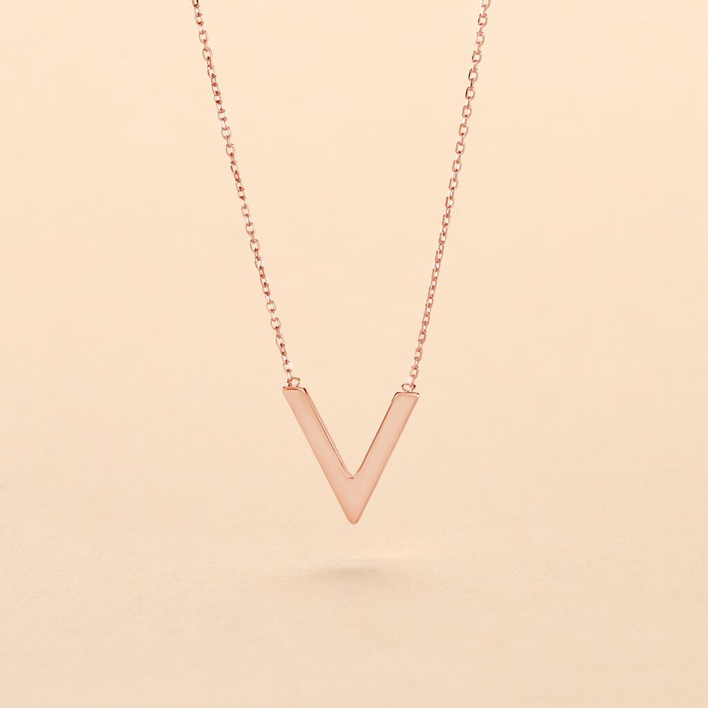 Collier Celene Or Rose - Colliers Femme | Histoire d&rsquo;Or