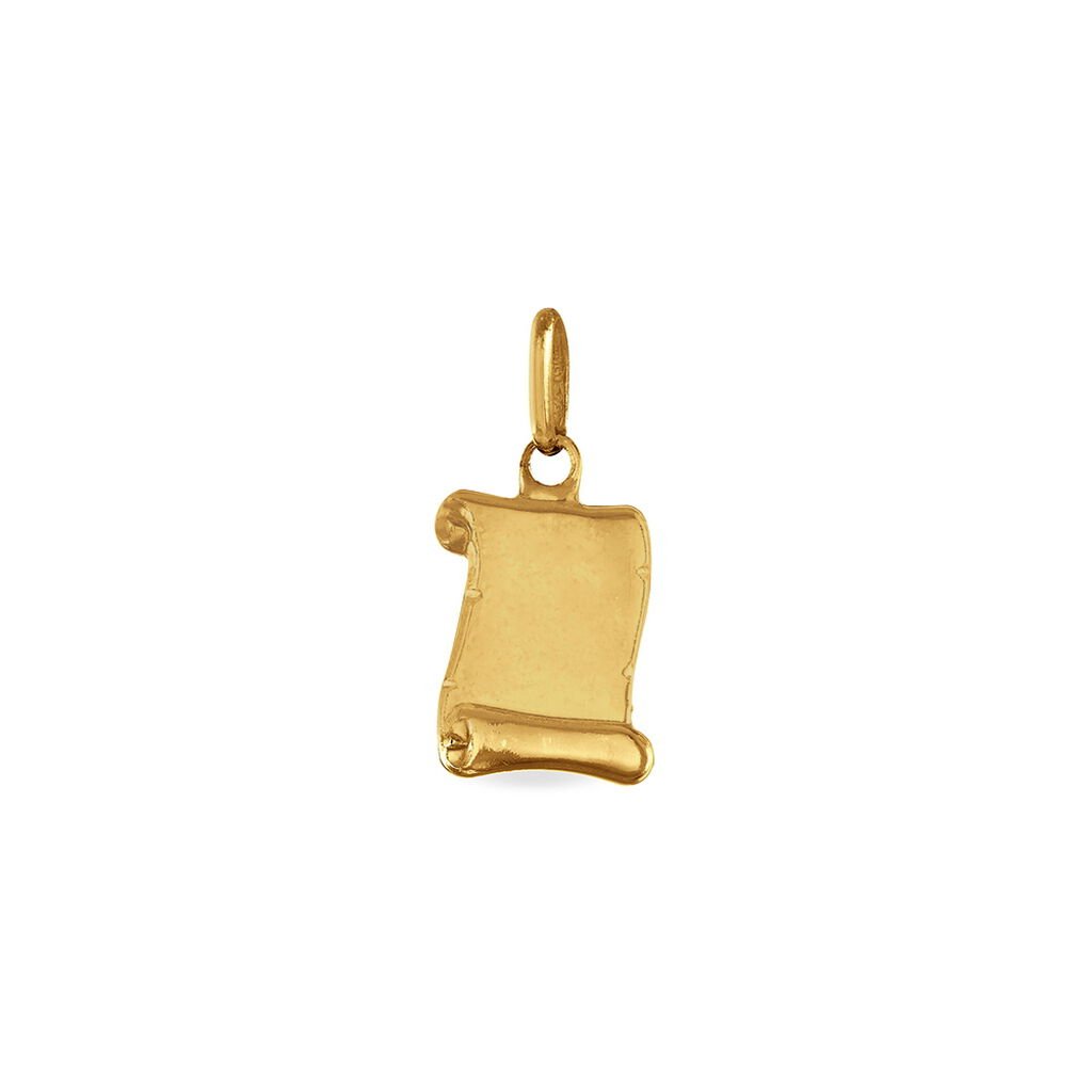 Pendentif Lamie Zodiaque Parchemin Or Jaune - Pendentifs Zodiaque Famille | Histoire d’Or