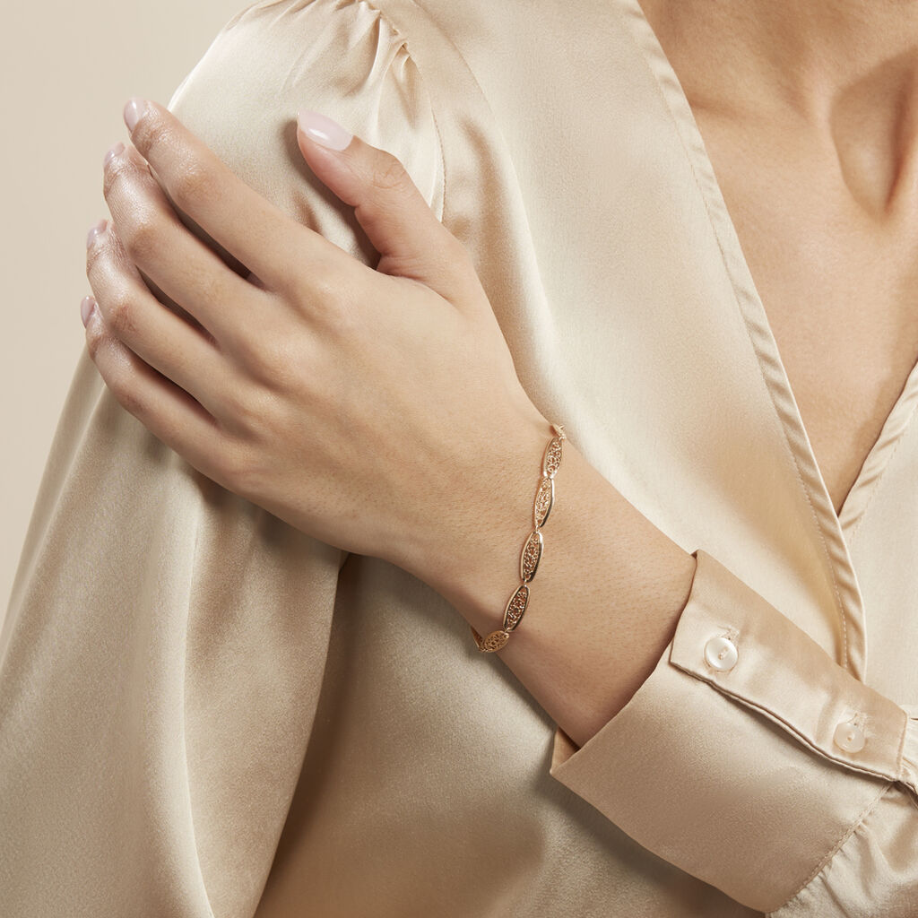 Bracelet Kathlyne Plaqué Or Jaune - Bracelets chaîne Femme | Histoire d’Or