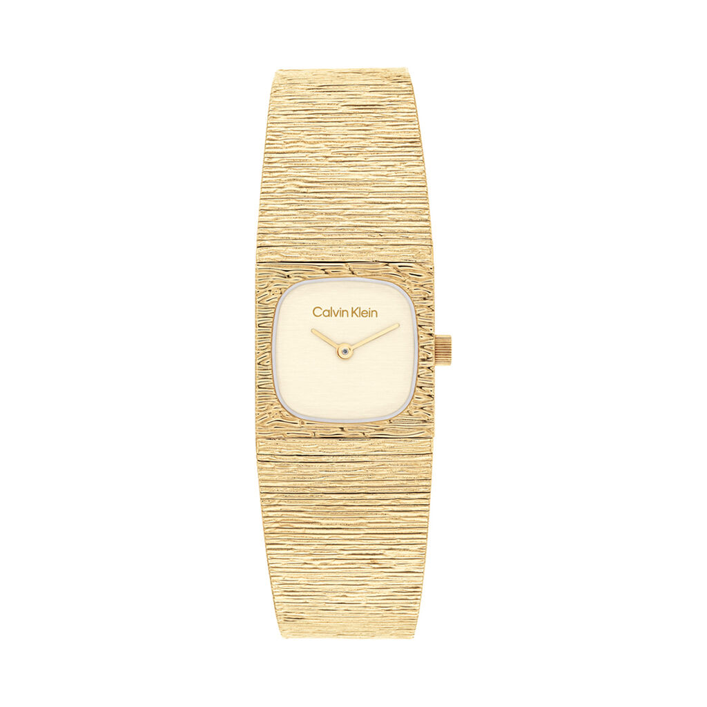 Montre Calvin Klein Sophisticated Square Champagne - Montres Femme | Histoire d&rsquo;Or