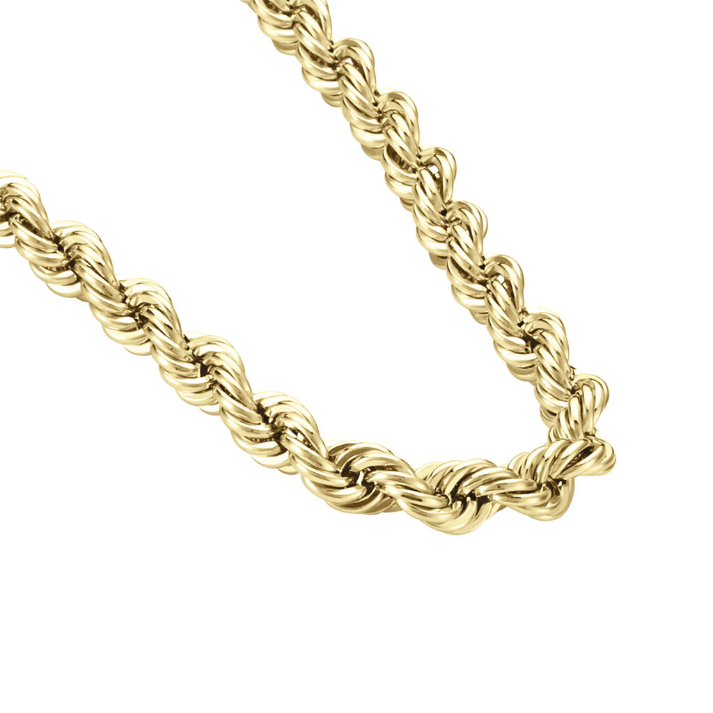 Collier Jerry Maille Corde Or Jaune - Chaines Femme | Histoire d’Or