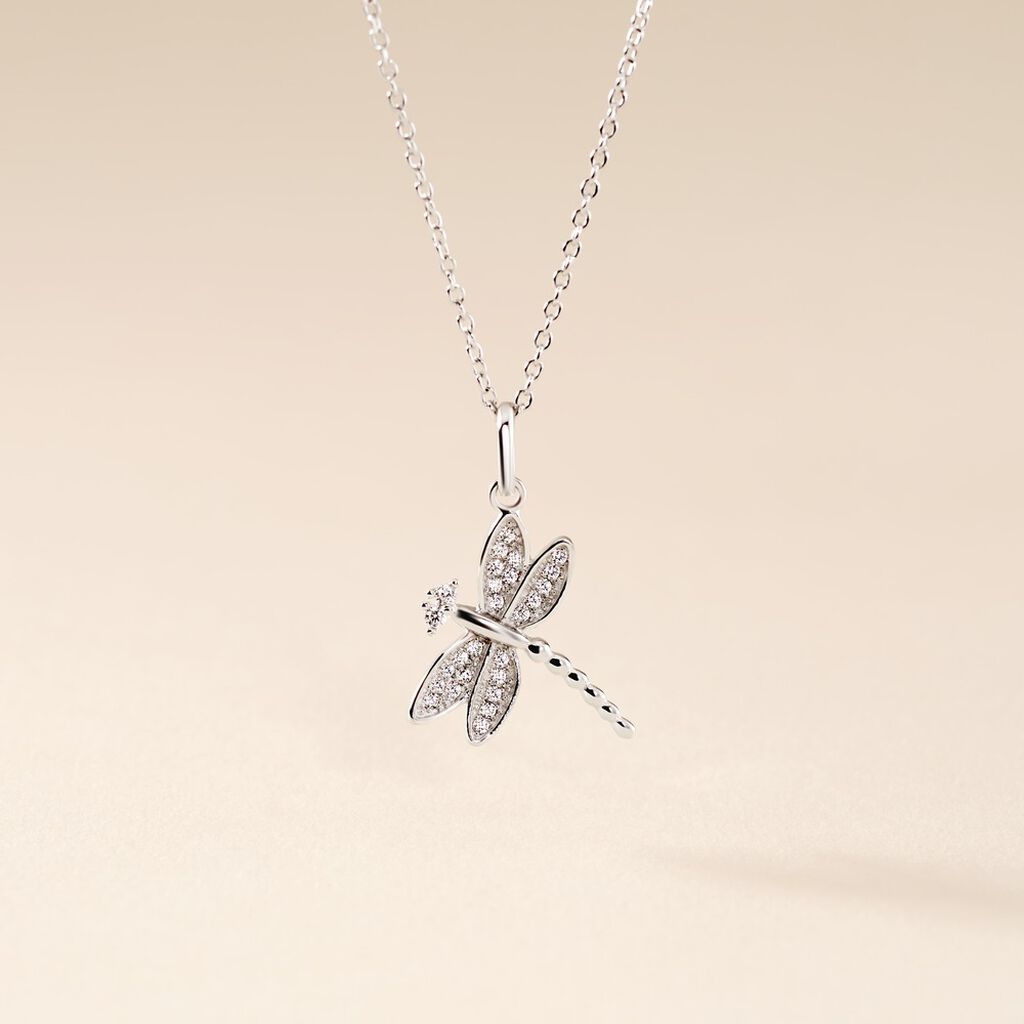 Collier Jengen Argent Oxydes De Zirconium - Colliers fantaisie Femme | Histoire d&rsquo;Or