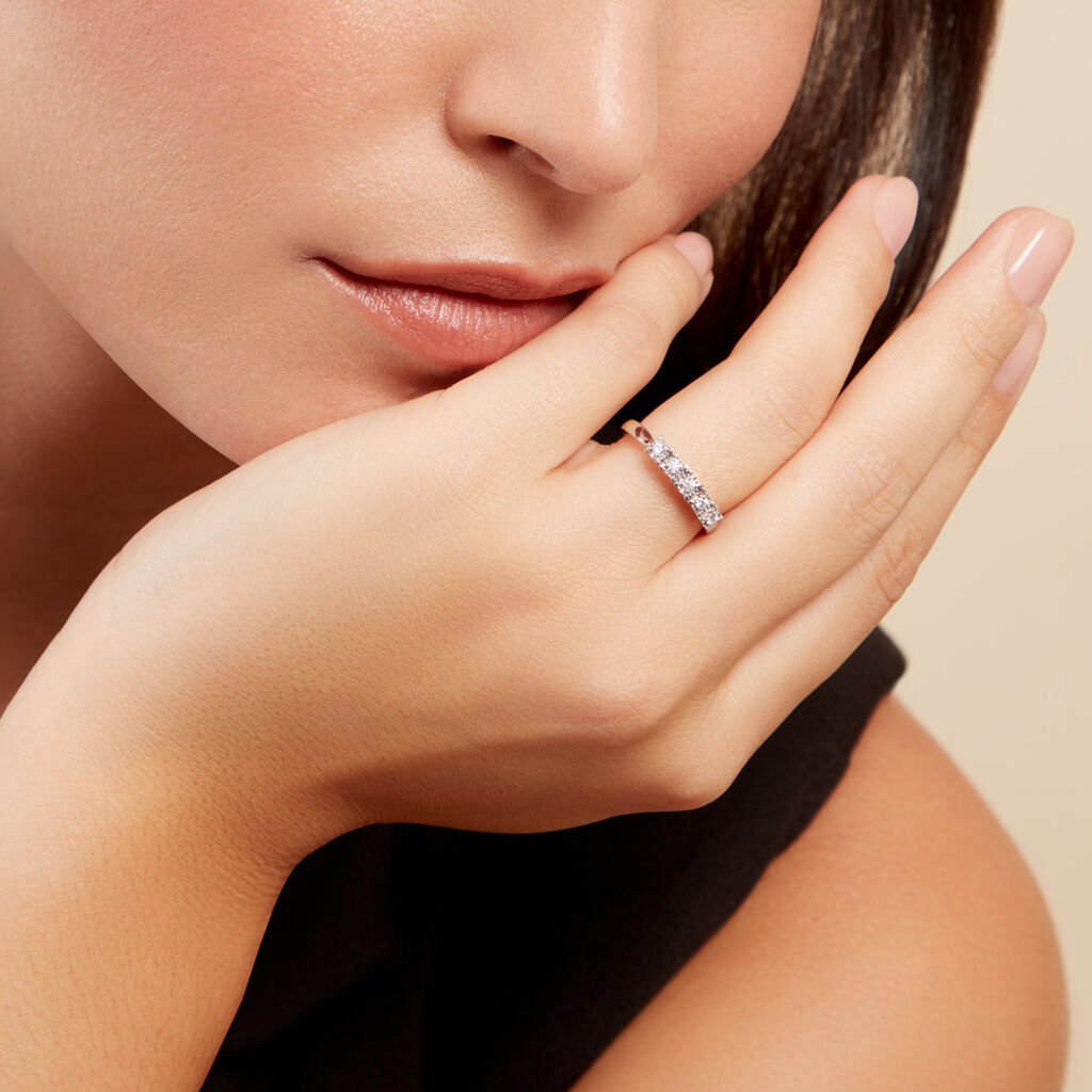 Alliance Diamotion Or Blanc Diamant - Alliances Femme | Histoire d’Or