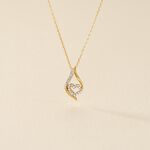 Collier Roso Or Jaune Diamant - Colliers Femme | Histoire d&rsquo;Or