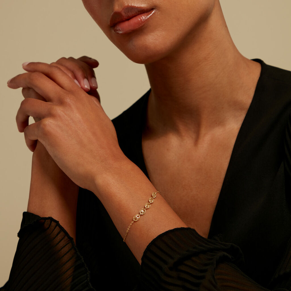 Bracelet Bjarne Or Jaune - Bracelets Femme | Histoire d&rsquo;Or
