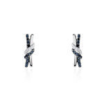 Boucles D'oreilles Puces Marina Or Blanc Diamant - Clous d'oreilles Femme | Histoire d&rsquo;Or