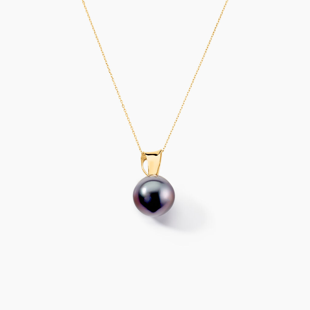 Pendentif Louizon Or Jaune Perle De Culture De Tahiti - Pendentifs Femme | Histoire d&rsquo;Or