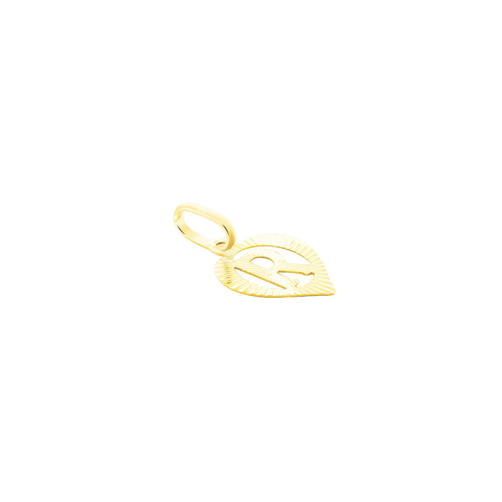 Pendentif Eudocie Coeur Lettre Or Jaune - Pendentifs Famille | Histoire d’Or